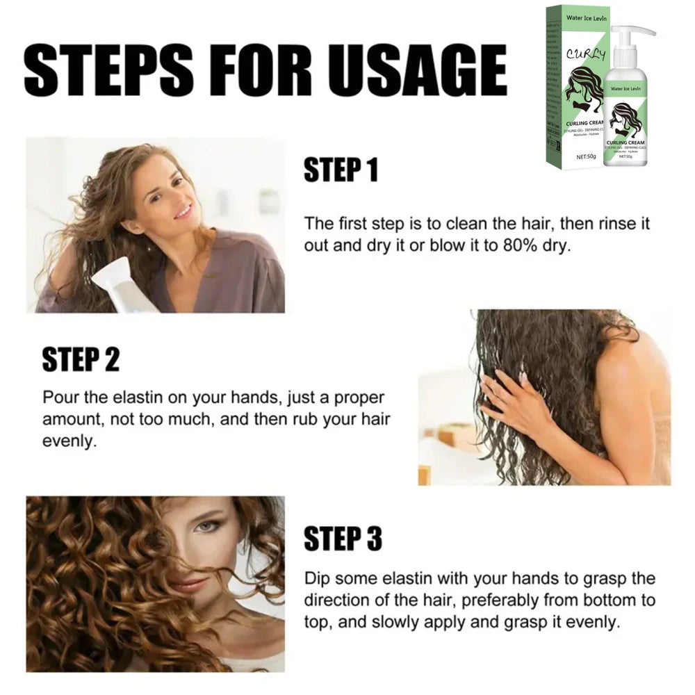 Keratin Biotin Curl Defining Cream