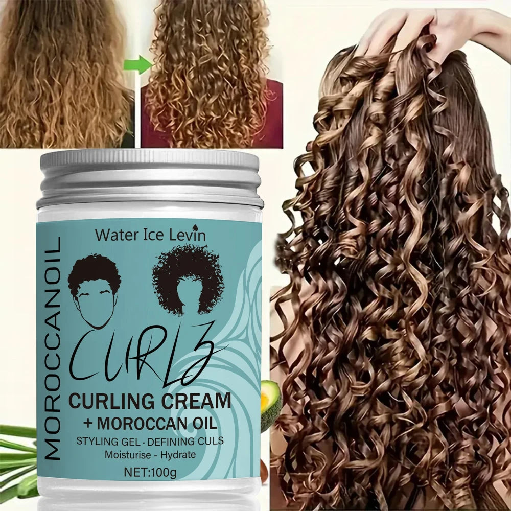 Coconut Oil Curling Cream