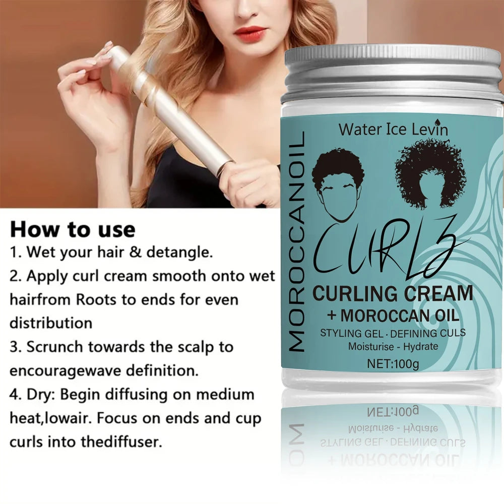 Coconut Oil Curling Cream